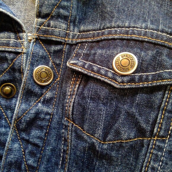 Sprockets Blue Jean Button-Up Jacket - Picture 4 of 8